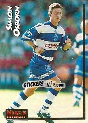 Cromo Simon Osborn - English Premier League 1995-1996 - Merlin