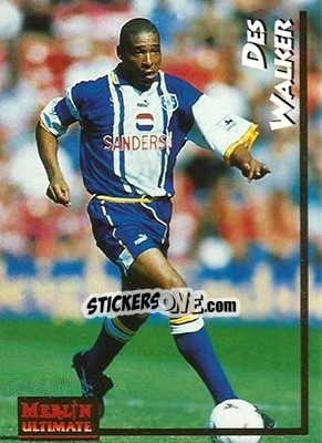 Sticker Des Walker - English Premier League 1995-1996 - Merlin