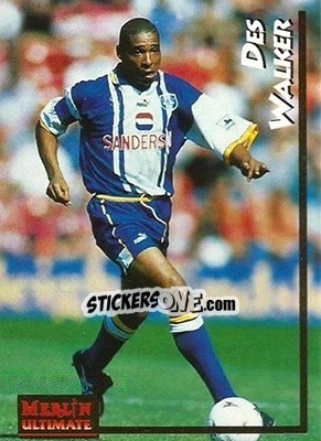 Sticker Des Walker - English Premier League 1995-1996 n. 184 - Merlin