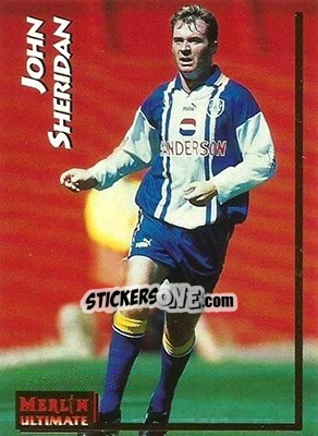 Cromo John Sheridan - English Premier League 1995-1996 - Merlin