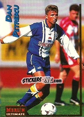 Cromo Dan Petrescu - English Premier League 1995-1996 - Merlin