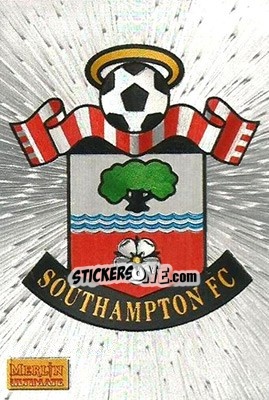 Sticker Metallic Club Badge - English Premier League 1995-1996 n. 193 - Merlin