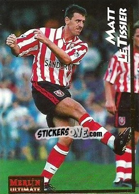 Sticker Matt Le Tissier - English Premier League 1995-1996 n. 195 - Merlin