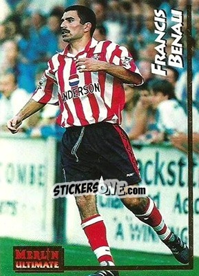Sticker Francis Benail - English Premier League 1995-1996 - Merlin