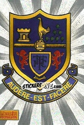 Sticker Metallic Club Badge - English Premier League 1995-1996 n. 205 - Merlin