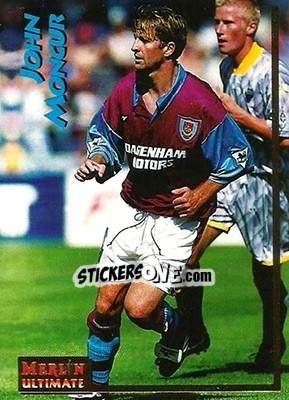 Sticker John Moncur - English Premier League 1995-1996 n. 223 - Merlin