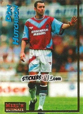 Sticker Don Hutchison - English Premier League 1995-1996 n. 228 - Merlin