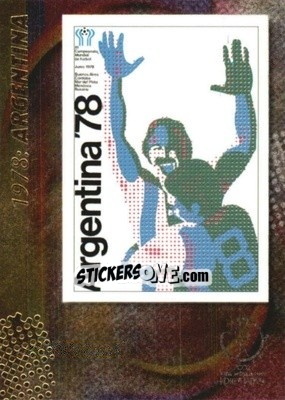 Sticker 1978: Argentina - FIFA World Cup Korea/Japan 2002. Trading Cards n. 14 - Panini