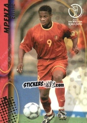 Cromo Emile Mpenza - FIFA World Cup Korea/Japan 2002. Trading Cards - Panini