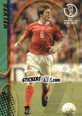 Sticker Thomas Helveg - FIFA World Cup Korea/Japan 2002. Trading Cards - Panini