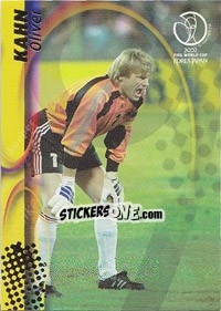 Sticker Oliver Kahn - FIFA World Cup Korea/Japan 2002. Trading Cards - Panini