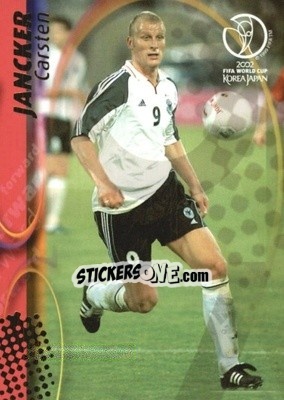 Sticker Carsten Jancker - FIFA World Cup Korea/Japan 2002. Trading Cards - Panini