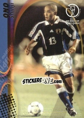 Cromo Shinji Ono - FIFA World Cup Korea/Japan 2002. Trading Cards - Panini