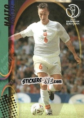 Sticker Tomasz Hajto - FIFA World Cup Korea/Japan 2002. Trading Cards - Panini