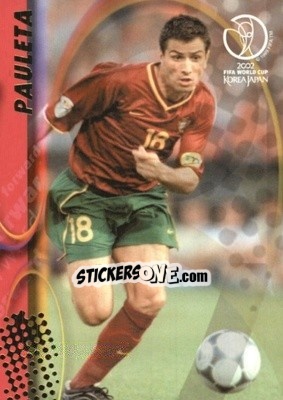 Sticker Pauleta - FIFA World Cup Korea/Japan 2002. Trading Cards - Panini