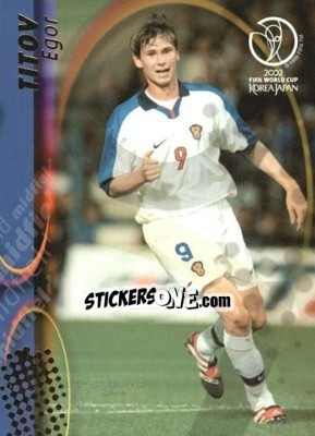 Sticker Egor Titov - FIFA World Cup Korea/Japan 2002. Trading Cards - Panini