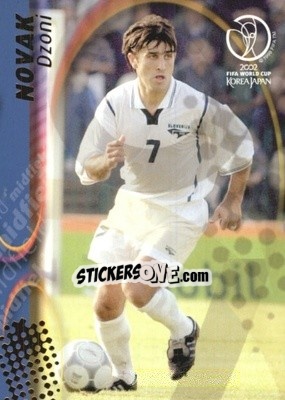 Sticker Dzoni Novak - FIFA World Cup Korea/Japan 2002. Trading Cards - Panini