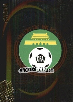 Cromo China - FIFA World Cup Korea/Japan 2002. Trading Cards - Panini