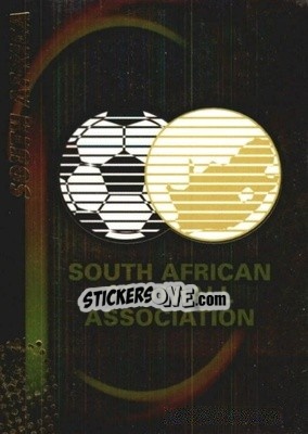 Sticker South Africa - FIFA World Cup Korea/Japan 2002. Trading Cards - Panini