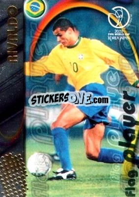 Sticker Rivaldo - FIFA World Cup Korea/Japan 2002. Trading Cards - Panini