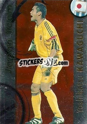 Sticker Yoshikatsu Kawaguchi - FIFA World Cup Korea/Japan 2002. Trading Cards - Panini