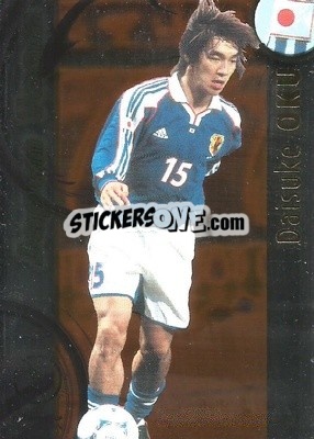 Sticker Daisuke Oku - FIFA World Cup Korea/Japan 2002. Trading Cards n. J16 - Panini