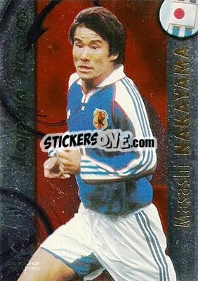 Sticker Masashi Nakayama - FIFA World Cup Korea/Japan 2002. Trading Cards n. J19 - Panini