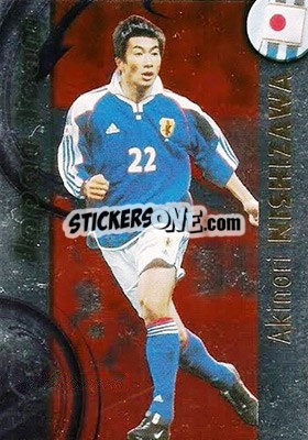 Cromo Akinori Nishizawa - FIFA World Cup Korea/Japan 2002. Trading Cards - Panini