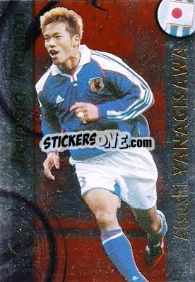 Sticker Atsushi Yanagisawa - FIFA World Cup Korea/Japan 2002. Trading Cards n. J23 - Panini
