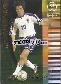 Sticker Hiroshi Nanami - FIFA World Cup Korea/Japan 2002. Trading Cards n. U14 - Panini