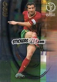 Cromo Figo - FIFA World Cup Korea/Japan 2002. Trading Cards - Panini