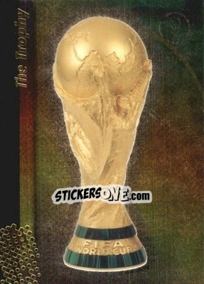 Sticker FIFA World Cup Trophy - FIFA World Cup Korea/Japan 2002. Trading Cards n. 1 - Panini