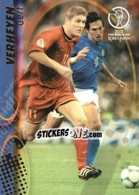 Cromo Gert Verheyen - FIFA World Cup Korea/Japan 2002. Trading Cards - Panini