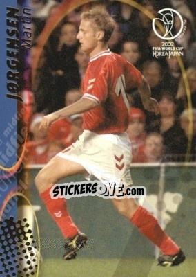 Figurina Martin Jørgensen - FIFA World Cup Korea/Japan 2002. Trading Cards n. 48 - Panini