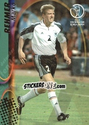 Sticker Marko Rehmer - FIFA World Cup Korea/Japan 2002. Trading Cards - Panini