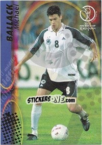 Cromo Michael Ballack - FIFA World Cup Korea/Japan 2002. Trading Cards - Panini