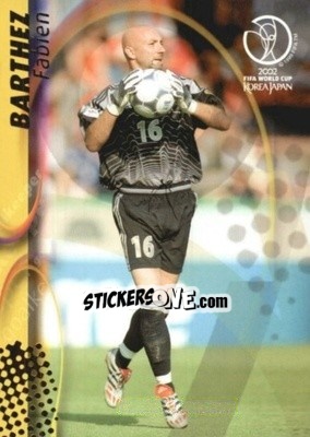 Cromo Fabien Barthez - FIFA World Cup Korea/Japan 2002. Trading Cards - Panini