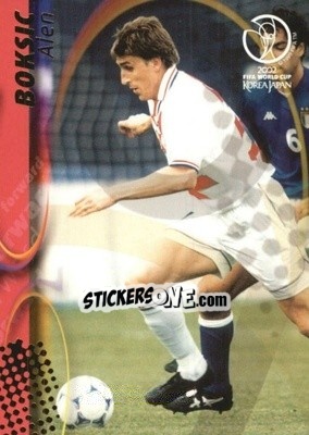 Cromo Alen Boksic - FIFA World Cup Korea/Japan 2002. Trading Cards - Panini