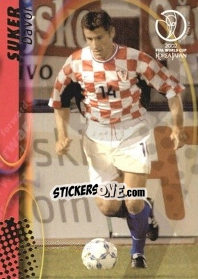 Cromo Davor Suker - FIFA World Cup Korea/Japan 2002. Trading Cards - Panini