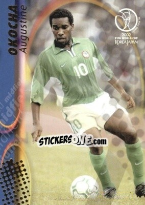 Cromo Augustine Okocha - FIFA World Cup Korea/Japan 2002. Trading Cards - Panini