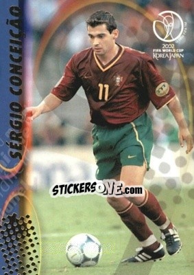 Figurina Sérgio Conceição - FIFA World Cup Korea/Japan 2002. Trading Cards - Panini
