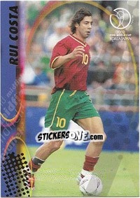 Sticker Rui Costa - FIFA World Cup Korea/Japan 2002. Trading Cards - Panini