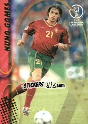 Cromo Nuno Gomes - FIFA World Cup Korea/Japan 2002. Trading Cards - Panini