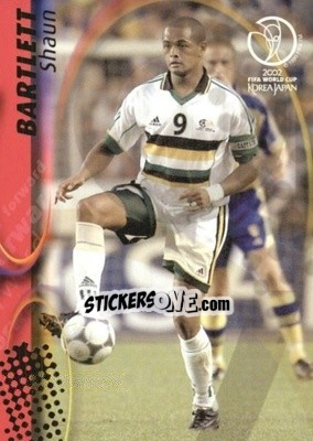 Sticker Shaun Bartlett - FIFA World Cup Korea/Japan 2002. Trading Cards - Panini