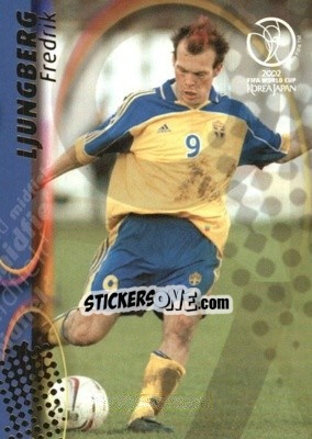 Figurina Fredrik Ljungberg - FIFA World Cup Korea/Japan 2002. Trading Cards - Panini