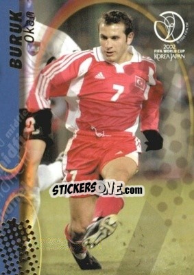 Cromo Okan Buruk - FIFA World Cup Korea/Japan 2002. Trading Cards - Panini