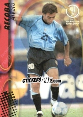 Cromo Alvaro Recoba - FIFA World Cup Korea/Japan 2002. Trading Cards - Panini