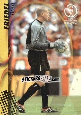 Sticker Brad Friedel - FIFA World Cup Korea/Japan 2002. Trading Cards - Panini