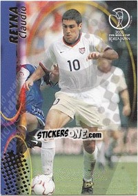 Sticker Claudio Reyna - FIFA World Cup Korea/Japan 2002. Trading Cards - Panini