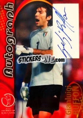 Sticker Gianluigi Buffon - FIFA World Cup Korea/Japan 2002. Trading Cards - Panini